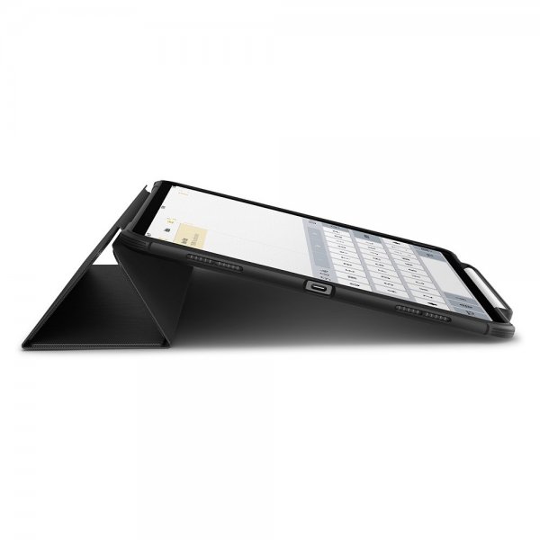 Spigen iPad Air 13 (M2/M3/M4) Suojakuori Rugged Armor Pro Musta