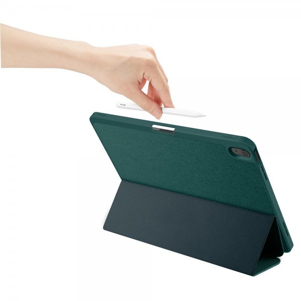 Spigen iPad Air 13 (M2/M3/M4) suojakotelo Urban Fit Midnight Green