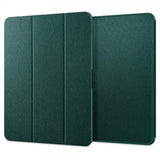 Spigen iPad Air 13 (M2/M3/M4) suojakotelo Urban Fit Midnight Green