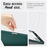 Spigen iPad Air 13 (M2/M3/M4) suojakotelo Urban Fit Midnight Green