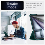 Spigen iPad Air 13 (M2/M3/M4) suojakotelo Urban Fit Midnight Green