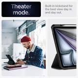 Spigen iPad Air 13 (M2/M3/M4) Suojakuori Urban Fit, musta