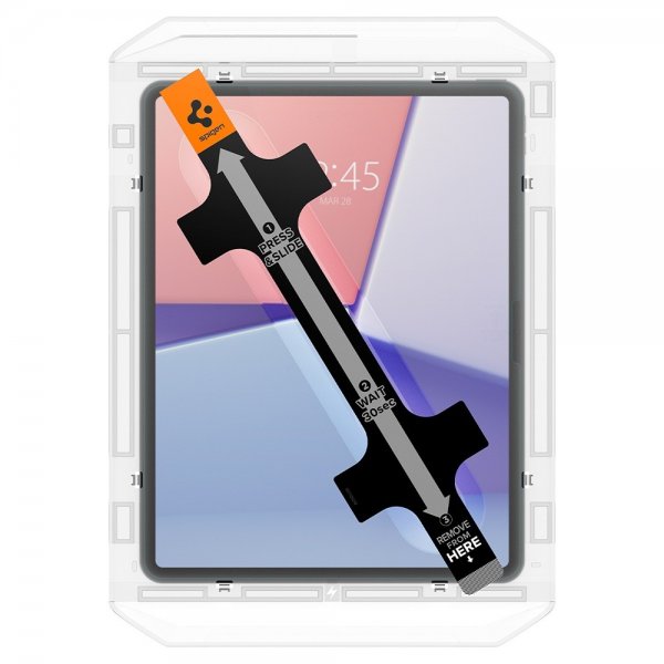 Spigen iPad Air 13 (M2/M3/M4) Näytönsuoja GLAS.tR EZ Fit