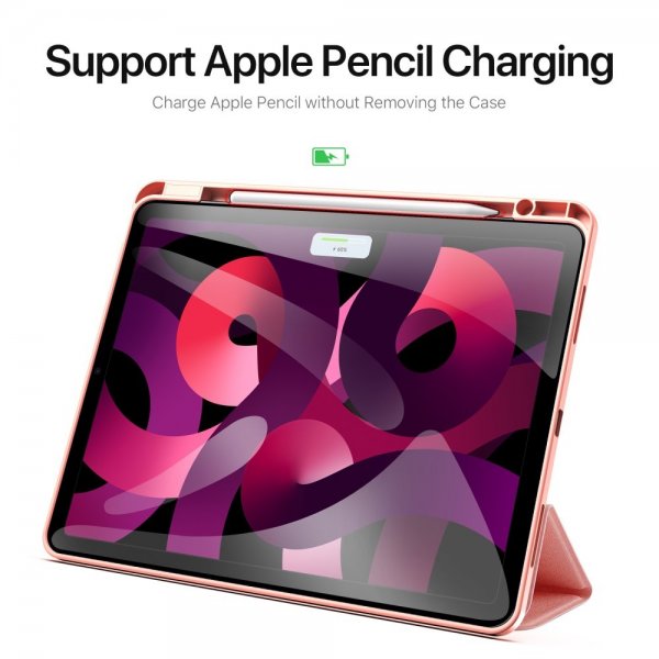 Dux Ducis iPad Air 13 (M2/M3/M4) -kotelo DOMO-sarja Pinkki
