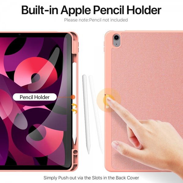 Dux Ducis iPad Air 13 (M2/M3/M4) -kotelo DOMO-sarja Pinkki