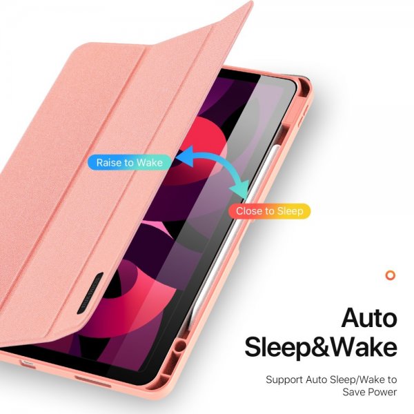 Dux Ducis iPad Air 13 (M2/M3/M4) -kotelo DOMO-sarja Pinkki