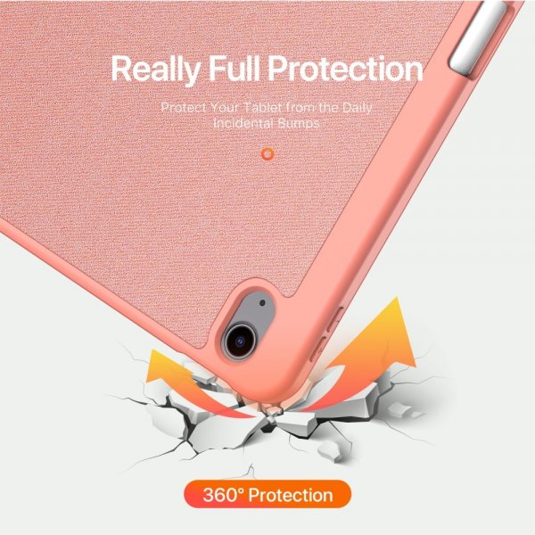 Dux Ducis iPad Air 13 (M2/M3/M4) -kotelo DOMO-sarja Pinkki