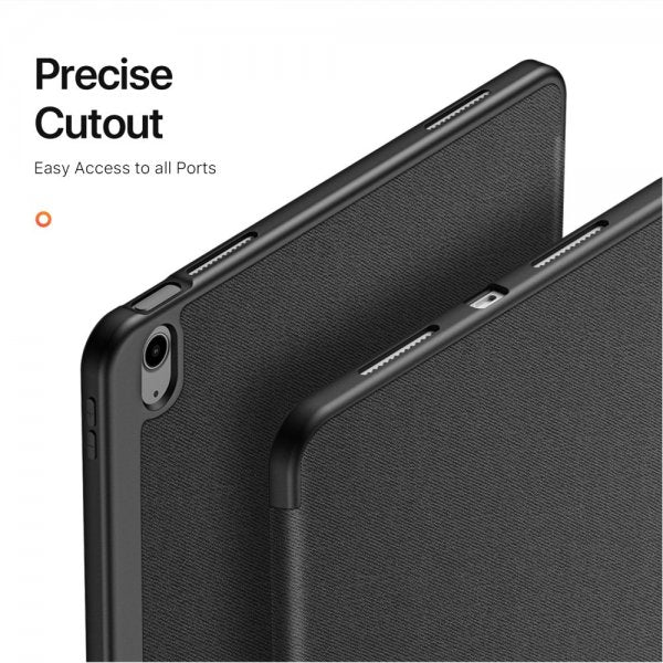 Dux Ducis iPad Air 13 (M2/M3/M4) Kotelo DOMO Series Musta