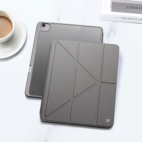 Dux Ducis iPad Air 13 (M2/M3/M4) -suojakotelo Magi-sarja harmaa