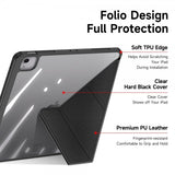 Dux Ducis iPad Air 13 (M2/M3/M4) Kotelo Magi Series Musta