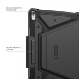 Urban Armor Gear (UAG) iPad Air 13 (M2/M3/M4) Kotelo Metropolis SE Musta