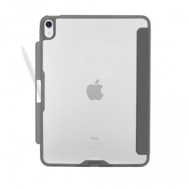 Pipetto iPad Air 13 (M2/M3/M4) Origami No3 Pencil Case harmaa