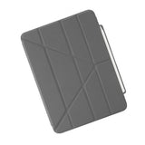 Pipetto iPad Air 13 (M2/M3/M4) Origami No3 Pencil Case harmaa