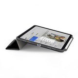 Pipetto iPad Air 13 (M2/M3/M4) Origami No3 Pencil Case harmaa