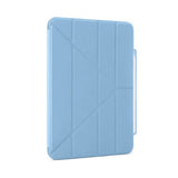 Pipetto iPad Air 13 (M2/M3/M4) -suojakotelo, Origami No3 Pencil Case, vaaleansininen