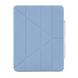 Pipetto iPad Air 13 (M2/M3/M4) -suojakotelo, Origami No3 Pencil Case, vaaleansininen