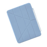 Pipetto iPad Air 13 (M2/M3/M4) -suojakotelo, Origami No3 Pencil Case, vaaleansininen