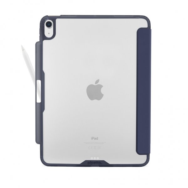 Pipetto iPad Air 13 (M2/M3/M4) -suojakotelo Origami No3 Pencil Case, tummansininen