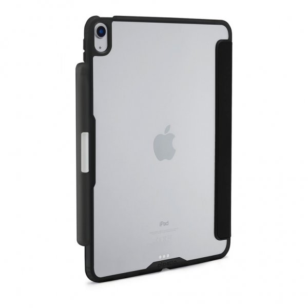 Pipetto iPad Air 13 (M2/M3/M4) Origami No3 Pencil Case -suojakotelo, musta