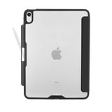 Pipetto iPad Air 13 (M2/M3/M4) Origami No3 Pencil Case -suojakotelo, musta