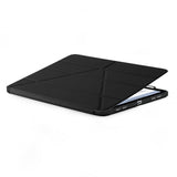 Pipetto iPad Air 13 (M2/M3/M4) Origami No3 Pencil Case -suojakotelo, musta
