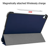 iPad Air 13 (M2/M3/M4) Kotelo Trifold Sininen