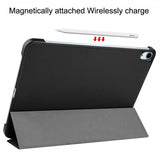 iPad Air 13 (M2/M3/M4) Kotelo Kolmiosainen Musta
