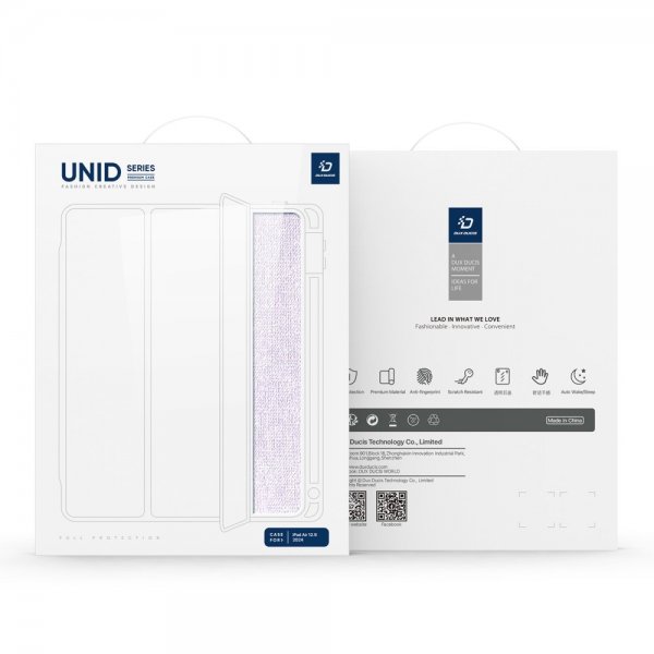 Dux Ducis iPad Air 13 (M2/M3/M4) Suojakuori UNID Series Violetti