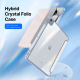 Dux Ducis iPad Air 13 (M2/M3/M4) -suojakotelo, UNID-sarja, vaaleanpunainen