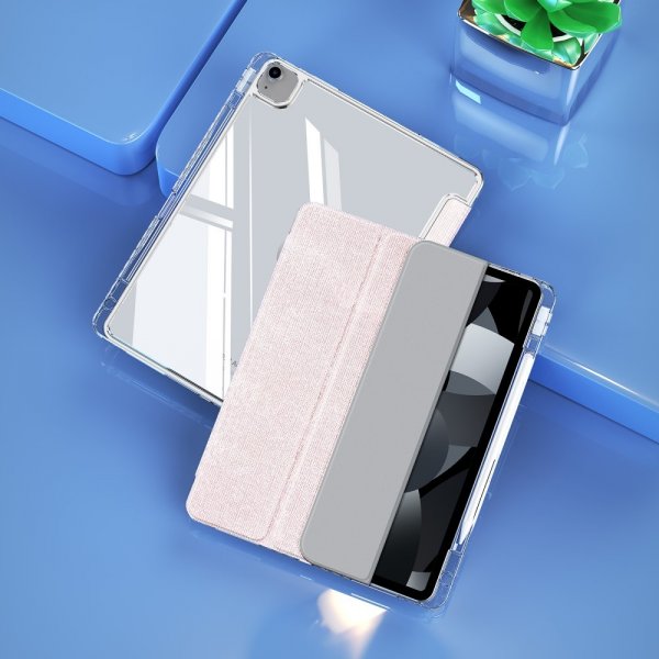 Dux Ducis iPad Air 13 (M2/M3/M4) -suojakotelo, UNID-sarja, vaaleanpunainen