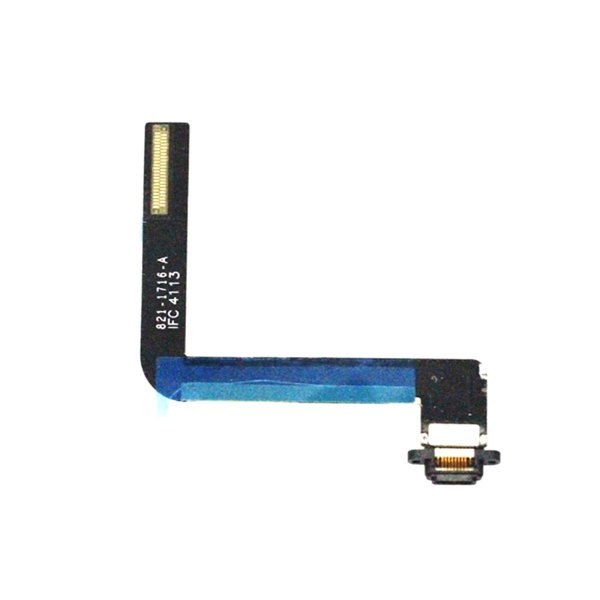 iPad Air/iPad 5/iPad 6/iPad 7 -latausliitin - musta