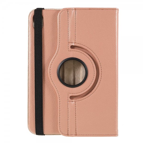 iPad mini (6. sukupolvi)/iPad mini (A17 Pro) 360 astetta kääntyvä suojakotelo, ruusukulta