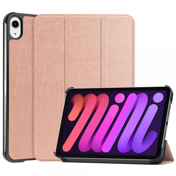 iPad mini (6. sukupolvi)/iPad mini (A17 Pro) Taitettava suojakotelo, Smart Rose Gold
