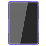 iPad mini (6. sukupolvi)/iPad mini (A17 Pro) Suojakuori Renkaan kulutuspinta Jalustatoiminnolla Violetti