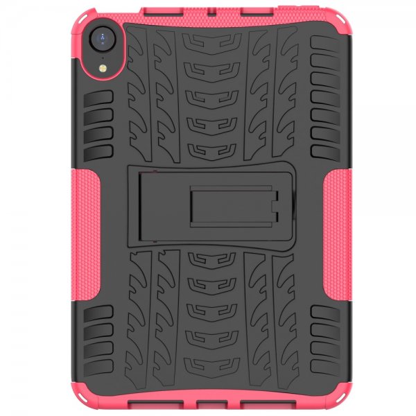 iPad mini (6. sukupolvi)/iPad mini (A17 Pro) Kuori Rengaskuvio Jalustatoiminto Magenta
