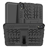 iPad mini (6. sukupolvi)/iPad mini (A17 Pro) Kuori Rengaskuvio Jalustatoiminto Musta