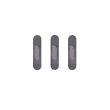 iPad Mini 5 Sivunapit (3 kpl) - Musta
