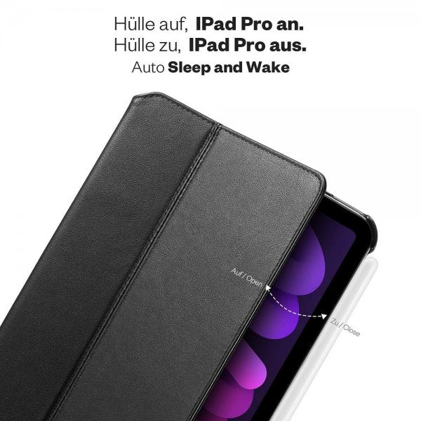 KAVAJ iPad mini (6. sukupolvi)/iPad mini (A17 Pro) -suojakotelo Berliini Musta