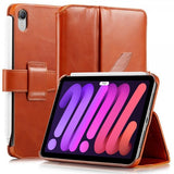 KAVAJ iPad mini (6. sukupolvi)/iPad mini (A17 Pro) London Ruskea -suojakotelo