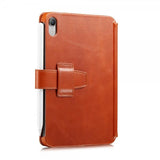 KAVAJ iPad mini (6. sukupolvi)/iPad mini (A17 Pro) London Ruskea -suojakotelo