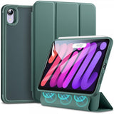 ESR iPad mini (6. sukupolvi)/iPad mini (A17 Pro) Rebound Hybrid -kotelo, vihreä