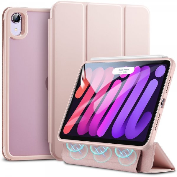 ESR iPad mini (6. sukupolvi)/iPad mini (A17 Pro) Rebound Hybrid -kotelo, pinkki