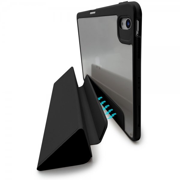 Puro iPad mini (gen 6)/iPad mini (A17 Pro) -suojakotelo Zeta Smart, musta