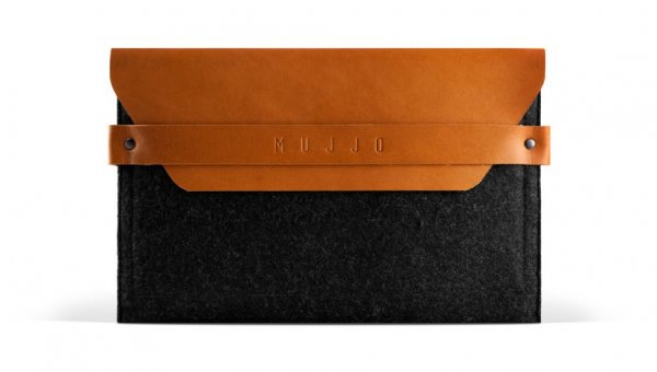 Mujjo iPad Mini Envelope Sleeve 8" ruskea musta