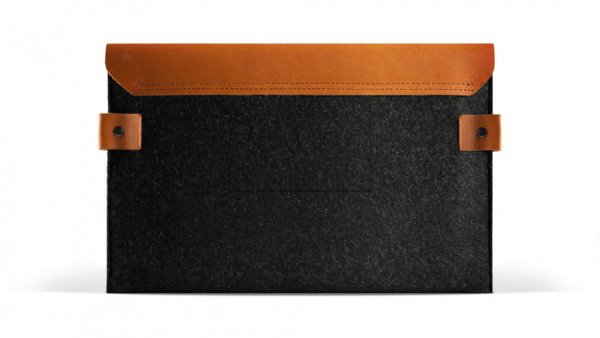 Mujjo iPad Mini Envelope Sleeve 8" ruskea musta