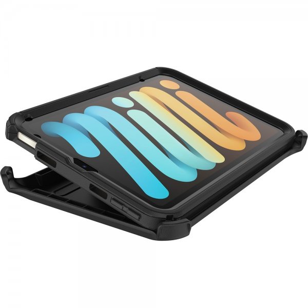 Otterbox iPad mini (6. sukupolvi)/iPad mini (A17 Pro) Defender -suojakuori, musta