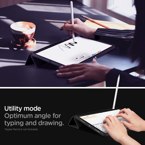 Spigen iPad Pro 11 (2./3./4. sukupolvi) suojakuori Urban Fit, musta