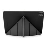 Pipetto iPad Pro 11 (2./3./4. sukupolvi)/iPad Air 10.9 (4./5. sukupolvi) Origami No4 Folio -suojakotelo, musta