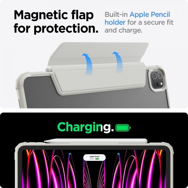 Spigen iPad Pro 11 (sukupolvi 1/2/3/4) Kotelo Air Skin Pro Harmaa