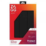 ZAGG iPad Pro 11 (M4/M5) Kotelo Crystal Palace Folio Musta Läpinäkyvä